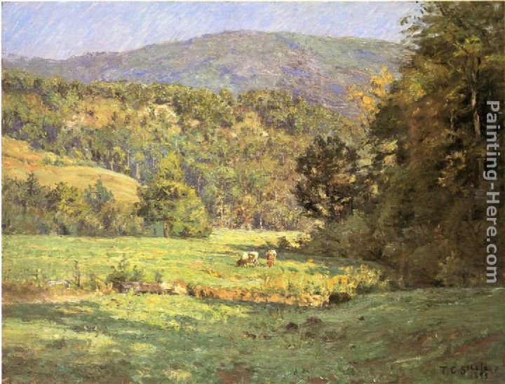 Roan Mountain painting - Theodore Clement Steele Roan Mountain art painting